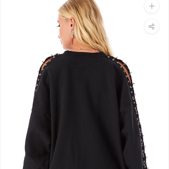 LF safety pin sweatshirt - Picture 4 of 8